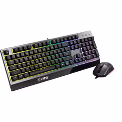 MSI VIGOR GK30 COMBO tastiera Mouse incluso Gaming USB QWERTY Italiano Nero - Vista aggiuntiva 2