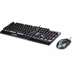 MSI VIGOR GK30 COMBO tastiera Mouse incluso Gaming USB QWERTY Italiano Nero - Vista aggiuntiva 3