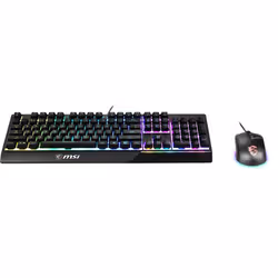 MSI VIGOR GK30 COMBO tastiera Mouse incluso Gaming USB QWERTY Italiano Nero - Vista aggiuntiva 4