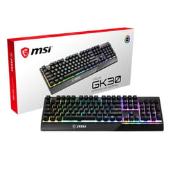 MSI Vigor GK30 tastiera Gaming USB QWERTZ Tedesco Nero