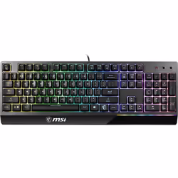 MSI Vigor GK30 tastiera Gaming USB QWERTZ Tedesco Nero