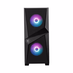MSI MAG FORGE 100R computer case Midi Tower Nero, Trasparente - Vista aggiuntiva 4