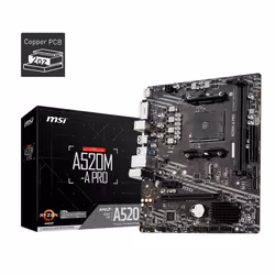 MSI A520M-A PRO scheda madre AMD A520 Socket AM4 micro ATX - Vista aggiuntiva 5