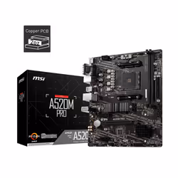 MSI A520M PRO scheda madre AMD A520 Socket AM4 micro ATX - Vista aggiuntiva 5