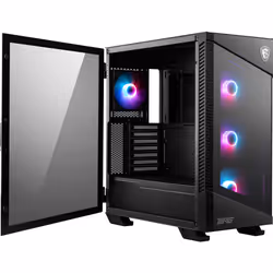 MSI MPG VELOX 100R computer case Midi Tower Nero - Vista aggiuntiva 4