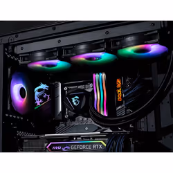 MSI MAG-CRLQD-360R2 sistema di raffreddamento per computer Scheda madre, Processore Kit di raffreddamento a liquido 12 cm Nero - Vista aggiuntiva 4