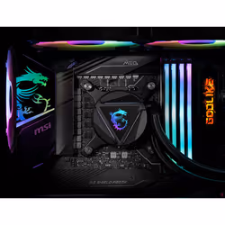MSI MAG-CRLQD-360R2 sistema di raffreddamento per computer Scheda madre, Processore Kit di raffreddamento a liquido 12 cm Nero - Vista aggiuntiva 5