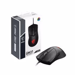 MSI CLUTCH GM31 LIGHTWEIGHT mouse Gaming Mano destra USB tipo A Ottico 12000 DPI - Vista aggiuntiva 8