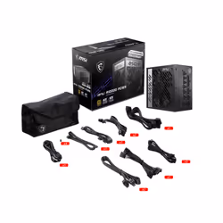 MSI MPG A1000G PCIE5 alimentatore per computer 1000 W 20+4 pin ATX ATX Nero - Vista aggiuntiva 5