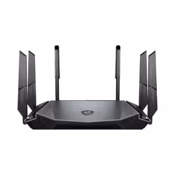 MSI RadiX AX6600 WiFi 6 Tri-Band router wireless Gigabit Ethernet Banda tripla (2.4 GHz/5 GHz/5 GHz) Nero - Vista aggiuntiva 2
