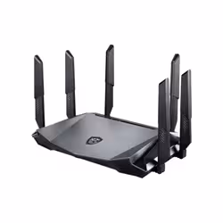 MSI RadiX AX6600 WiFi 6 Tri-Band router wireless Gigabit Ethernet Banda tripla (2.4 GHz/5 GHz/5 GHz) Nero - Vista aggiuntiva 4