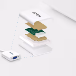 ATEN Adattatore da DisplayPort a VGA - Vista aggiuntiva 4