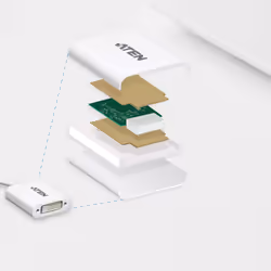 ATEN Adattatore da DisplayPort a DVI - Vista aggiuntiva 4