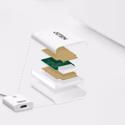 ATEN Adattatore attivo da 4K Mini DisplayPort a HDMI - Vista aggiuntiva 4