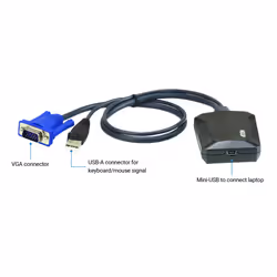 ATEN Adattatore crash cart console KVM USB per laptop - Vista aggiuntiva 5
