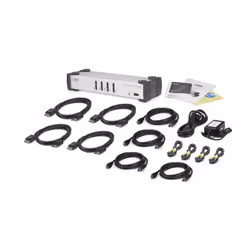 ATEN Switch DisplayPort KVMP™ USB 3.0 a 4 porte (cavi inclusi) - Vista aggiuntiva 4