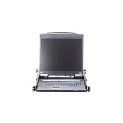 ATEN Switch KVM over IP LCD PS/2-USB VGA a binario singolo a 8 porte per 1 accesso condiviso locale/remoto - Vista aggiuntiva 4