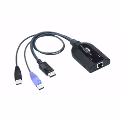ATEN Adattatore KVM per Virtual media USB DisplayPort (supporto per lettore Smart Card e disassemblatore audio), USB, USB, Di ...