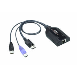 ATEN Adattatore KVM per Virtual media USB DisplayPort (supporto per lettore Smart Card e disassemblatore audio)