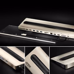 ATEN Dock multiporta USB-C con pass-through dell'alimentazione - Vista aggiuntiva 4