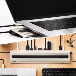 ATEN Dock multiporta USB-C con pass-through dell'alimentazione - Vista aggiuntiva 7
