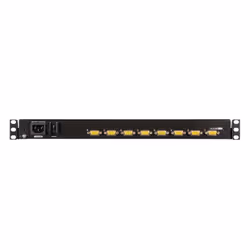 ATEN Switch KVM LCD widescreen a binario singolo PS/2-USB VGA a 8 porte