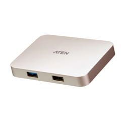 ATEN Mini dock ultra USB-C 4K con pass-through dell'alimentazione