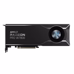 GIGABYTE Radeon PRO W7800 AI TOP 32G Scheda Grafica - 32 GB GDDR6, 256 bit, PCI-E 4.0, 3 x DisplayPort 2.1, W7800 AI TOP 32G - Vista aggiuntiva 6