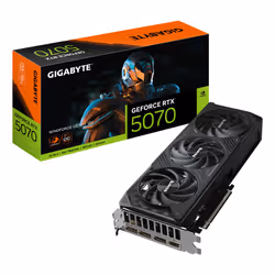 GIGABYTE GeForce RTX 5070 WINDFORCE OC SFF 12G Scheda Grafica - 16GB GDDR7, 256 bit, PCI-E 5.0, XXXX MHz Core Clock, 3 x DP 2 ...