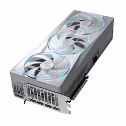 GIGABYTE AORUS GeForce RTX 5090 MASTER ICE 32G Scheda Grafica - 32 GB GDDR7, 512 bit, PCI-E 5.0, 2655MHz Frequenza Base, 3 x DP 2.1a, 1 x HDMI 2.1b, NVIDIA DLSS 4, GV-N5090AORUSM ICE-32GD - Vista aggiuntiva 4