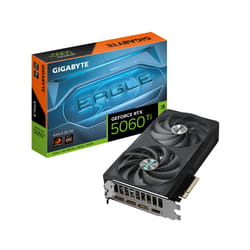 GIGABYTE GeForce RTX 5060 Ti EAGLE OC 8G Scheda Grafica – 8 GB GDDR7, 128 bit, PCI-E 5.0, 2617 MHz Frequenza del core, 3 x DisplayPort, 1 x HDMI, GV-N506TEAGLE OC-8GD