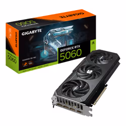 GIGABYTE GeForce RTX 5060 GAMING OC 8G Scheda Grafica - 8GB GDDR7, 128bit, PCI-E 5.0, 2595 MHz Frequenza core, 3 x DisplayPor ...
