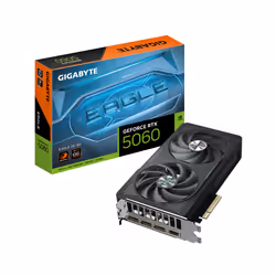 GIGABYTE GeForce RTX 5060 EAGLE OC 8G Scheda Grafica - 8GB GDDR7, 128bit, PCI-E 5.0, 2550 MHz Frequenza core, 3 x DisplayPort ...