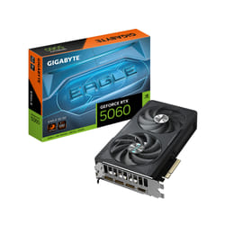 GIGABYTE GeForce RTX 5060 EAGLE OC 8G Scheda Grafica - 8GB GDDR7, 128bit, PCI-E 5.0, 2550 MHz Frequenza core, 3 x DisplayPort, 1 x HDMI, GV-N5060EAGLE OC-8GD