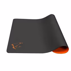 GIGABYTE AMP500 Tappetino per mouse per gioco da computer Nero, Arancione