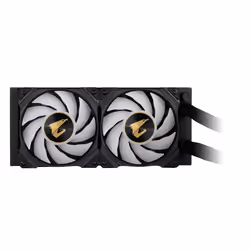 GIGABYTE AORUS WATERFORCE X 240 sistema di raffreddamento per computer Processore Raffreddatore di liquidi tutto in uno 12 cm Nero - Vista aggiuntiva 6