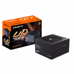 GIGABYTE GP-UD750GM alimentatore per computer 750 W 20+4 pin ATX ATX Nero - Vista aggiuntiva 7