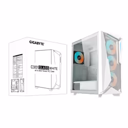 GIGABYTE C301GW computer case Midi Tower Bianco - Vista aggiuntiva 8