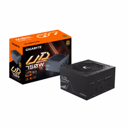 GIGABYTE UD750GM PG5 alimentatore per computer 750 W 20+4 pin ATX ATX Nero - Vista aggiuntiva 7