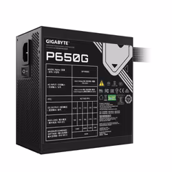 GIGABYTE GP-P650G alimentatore per computer 650 W 20+4 pin ATX ATX Nero - Vista aggiuntiva 4