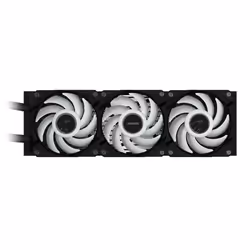 GIGABYTE AORUS WATERFORCE II 360 AIO Raffreddamento a liquido per CPU - 3x ventole ARGB da 120 mm, meccanismo a incastro, DAISY-CHAIN, compatibile con Intel LGA 1851 e AMD AM5 - Vista aggiuntiva 5