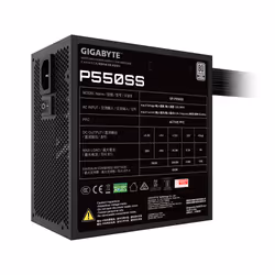 GIGABYTE P550SS alimentatore per computer 550 W 20+4 pin ATX ATX Nero - Vista aggiuntiva 6