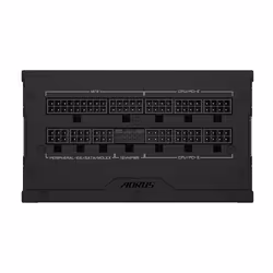 GIGABYTE AORUS ELITE P850W Alimentatore - PCIe 5.0, 80 PLUS Platinum, Design completamente modulare, Ventola da 120 mm, Compatibile con ATX 3.0, Spina EU - Vista aggiuntiva 7