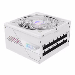 GIGABYTE AORUS ELITE P850W ICE Alimentatore - PCIe 5.0, 80 PLUS Platinum, Design completamente modulare, Ventola da 120 mm, Compatibile con ATX 3.0, Spina EU - Vista aggiuntiva 4