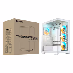 GIGABYTE C500 PANORAMIC STEALTH Midi Tower Bianco - Vista aggiuntiva 8