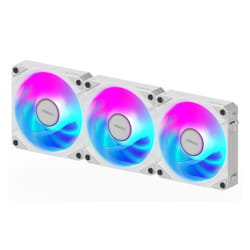 GIGABYTE AORUS EZ CHAIN FAN 120 ICE Processore Raffreddatore di liquidi tutto in uno 12 cm Bianco