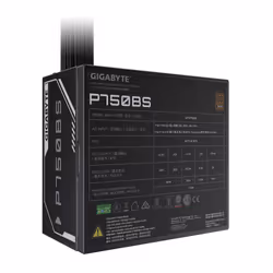 GIGABYTE P750BS Alimentatore - PCIe 5.0, 80 PLUS Bronze, Design completamente modulare, Ventola da 120 mm, Compatibile con ATX, Spina EU - Vista aggiuntiva 6