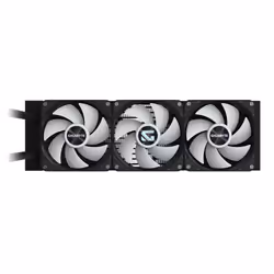 GIGABYTE GAMING 360 Raffreddamento Liquido per CPU - 3x120 mm Ventole ARGB, Meccanismo di bloccaggio a scorrimento, DAISY-CHAIN, Compatibile con Intel LGA 1851 e AMD AM5