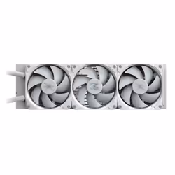 GIGABYTE GAMING 360 ICE Refroidisseur Liquide pour CPU - 3x120 mm Ventilateurs ARGB, Mécanisme d'emboîtement coulissant, DAISY-CHAIN, Compatible Intel LGA 1851 et AMD AM5 - Vista aggiuntiva 4