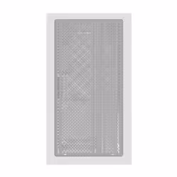 GIGABYTE C201 PANORAMIC ICE Case per PC – Mid Tower, m-ATX, supporto radiatore da 360 mm, 3 ventole preinstallate, USB 3.0, supporto RGB Fusion - Vista aggiuntiva 6